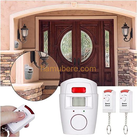 Indoor Alarm System Motion Sensing Remote Controlled Infrared Wireless Door Window Home Wireless Alarm System