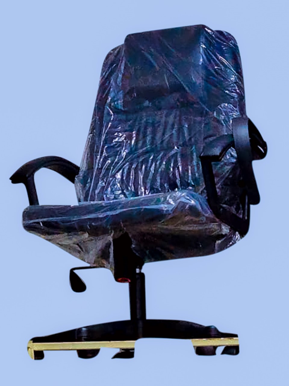High black Office Chair Leather
