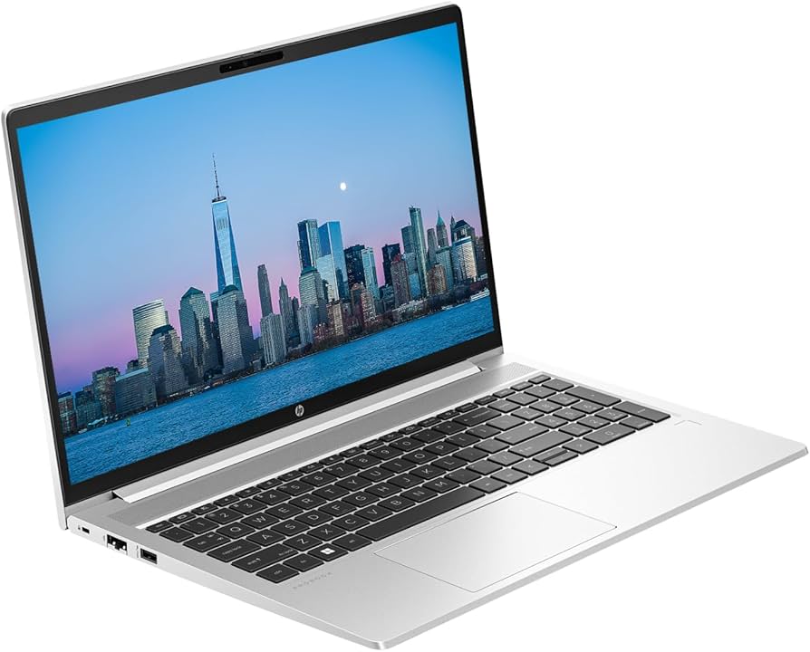 HP ProBook 450 G10 Core i5 512GB:SSD  8GB:RAM  15.6 Inches  Sliver color  iyi machine irihuta kandi ifite ububiko buhagije