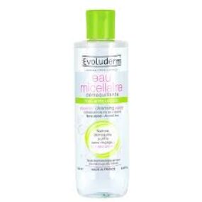 Evoluderm Micellar Makeup Remover Water Combination to Oily Skin 250ml