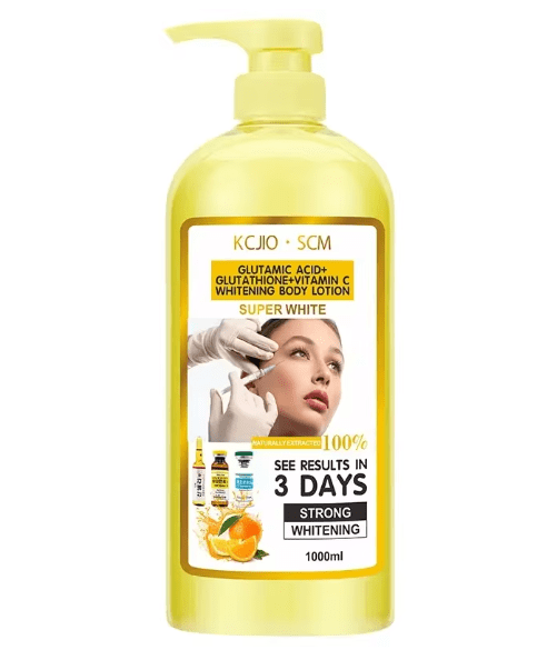 Collagen Glutathione Whitening Body Lotion amavuta meza yoroshya akanakesha uruhu