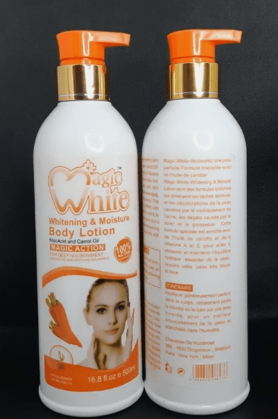 Magic white body lotion