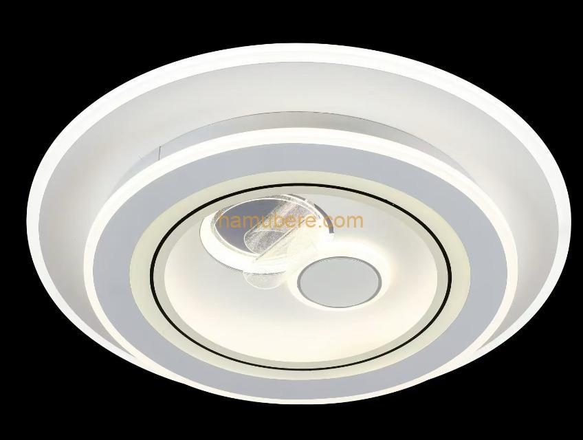 SLZ Fan LED ceiling light ceiling fan with lighting remote control Quiet Dimmable Adjustable wind speed Lighted ceiling fan,58CM