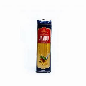 Pasta – Jambo R1 Spaghetti 1.4mm. 500gm x 20 Bags