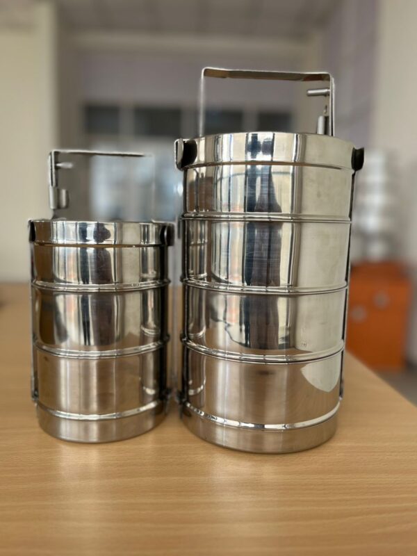 Stainless steel food carrier