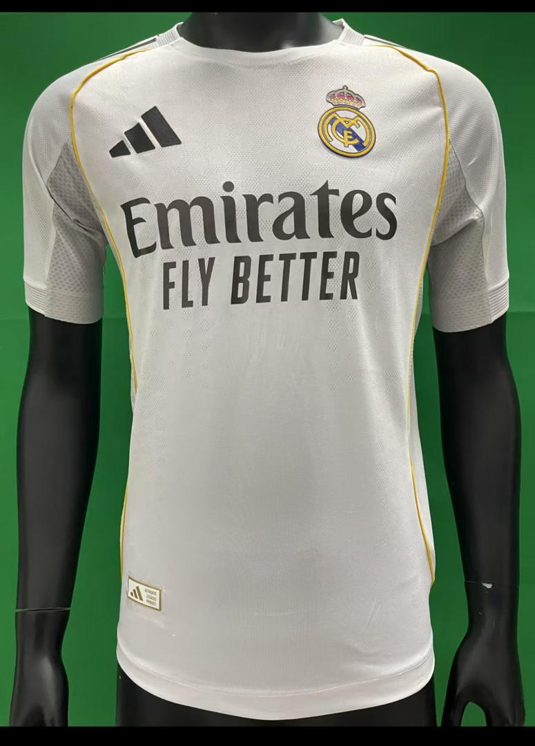 Real Madrid 25/26 Home Authentic Jersey