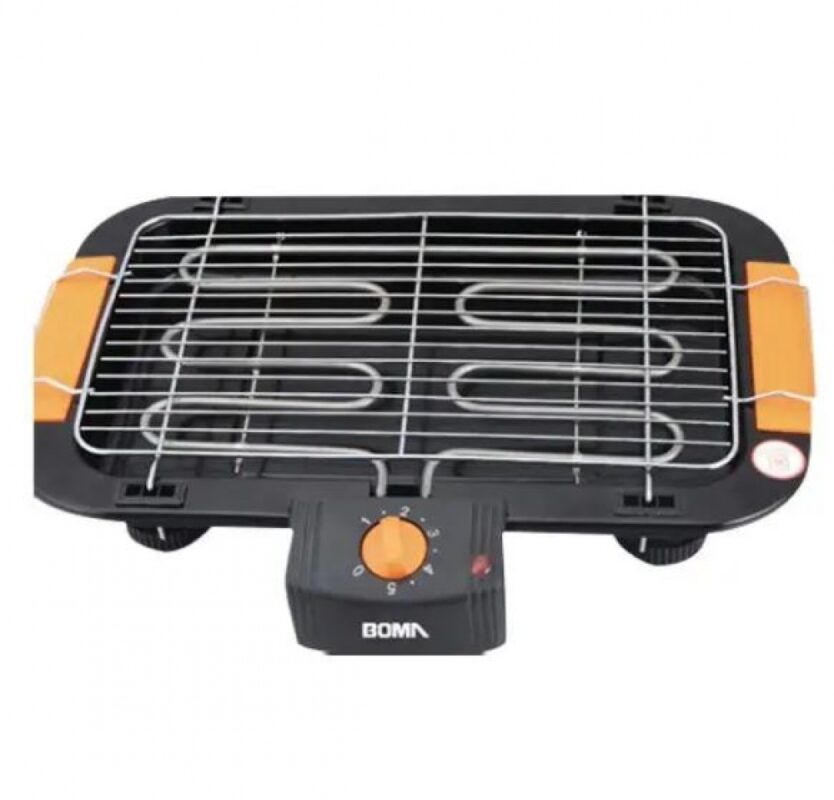 BOMA Multifunction Smokeless Barbecue Stone Raclette Grill Iindoor Easily Cleaned Electric BBQ Grill