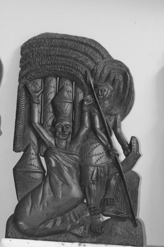 Traditional decorative wooden art