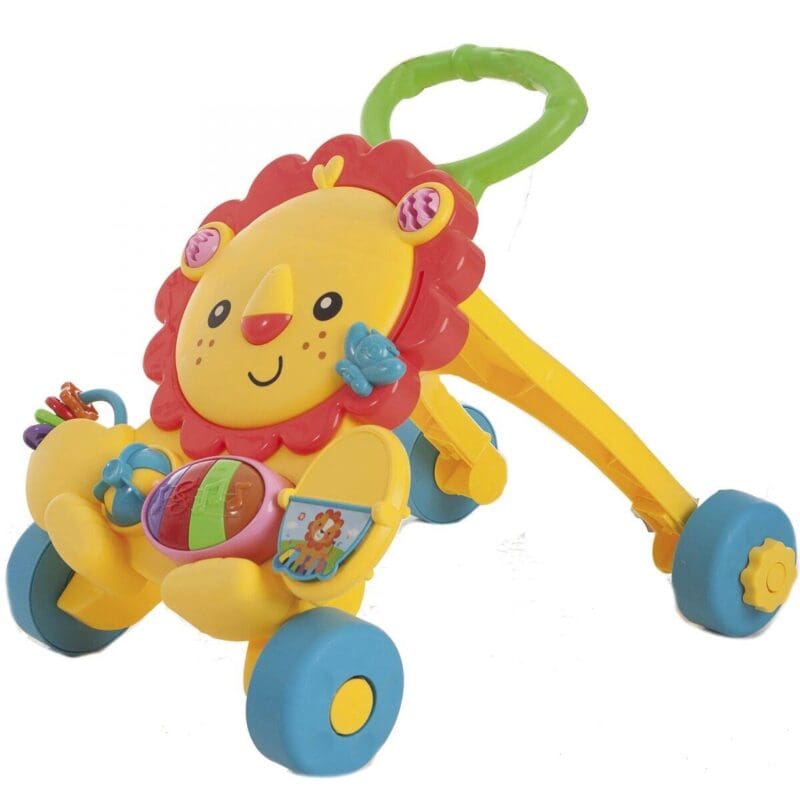 Wheeled Walking Frame Activity Lion Music Lights