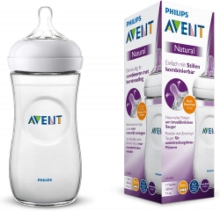 Philips Avent SCF036 / 17 – 330 ml Natural Baby Bottle, Transparent