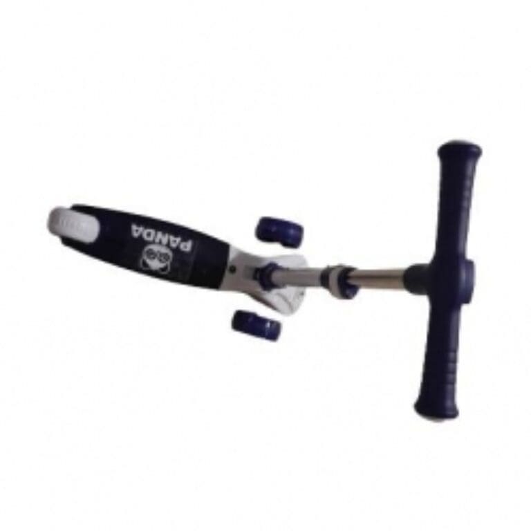 Kiddie Castle Foldable Scooter 4 Level Height PU Wheels with Brake for Kids