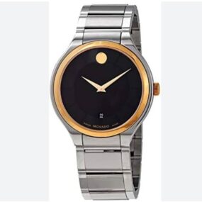 Movado Quadro Black Dial Men’s Watch