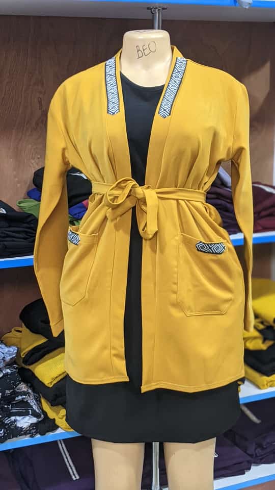 Dress and coarts of Made in Rwanda