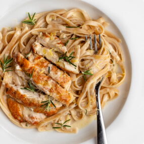 creamy pasta with chicken