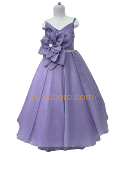Teenmiro Party Birthday Dress Baby Girl Elegant Dresses for Girls Children Beading Ruched Ball Gown Kids Partywear