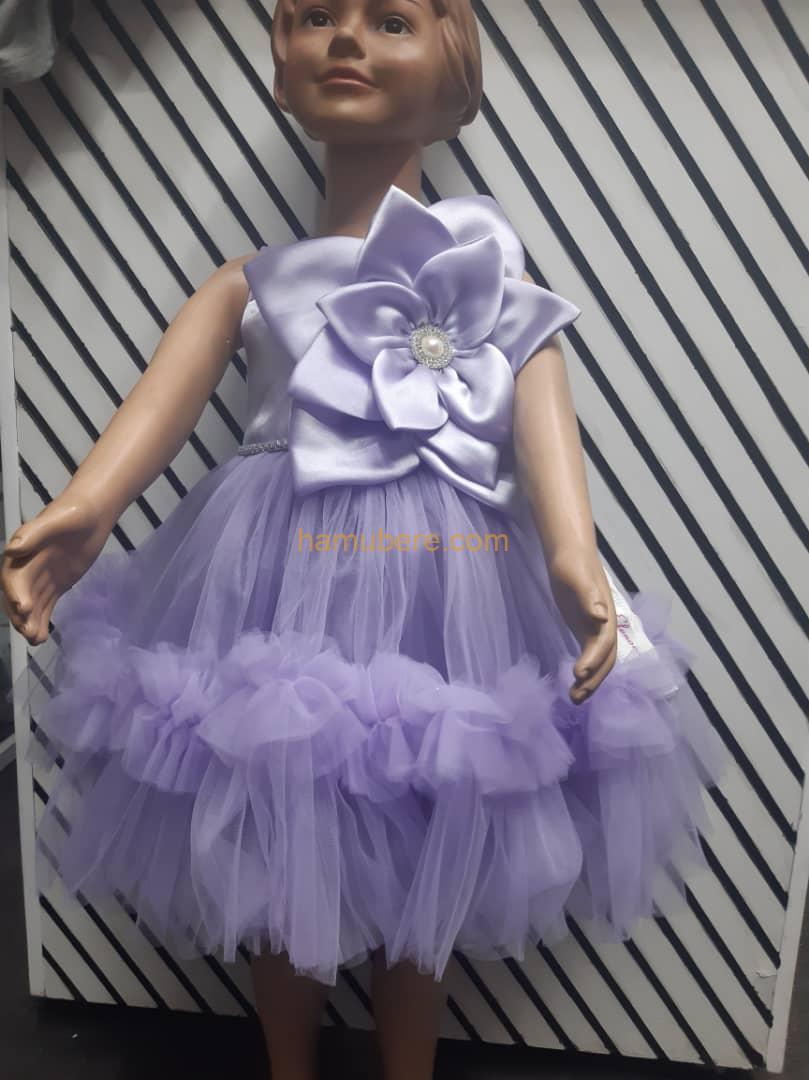 Classic Satin Dresses for Kids Girls