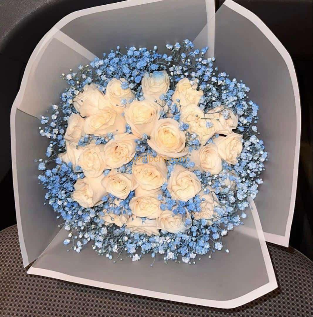 Gender Reveal Bouquet Flowers