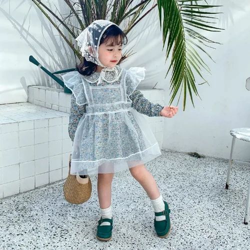 Girls long sleeve princess dress