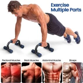 Push Up Bars Stand with Foam Grip Handle, Push Up Handles for Arms