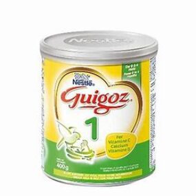 Milk – Guigoz Tin 400gms x 24pcs No.1