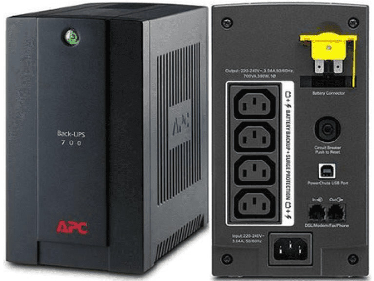 APC BACK UPS 700VA 230V AVR IEC SOCKETS UPS