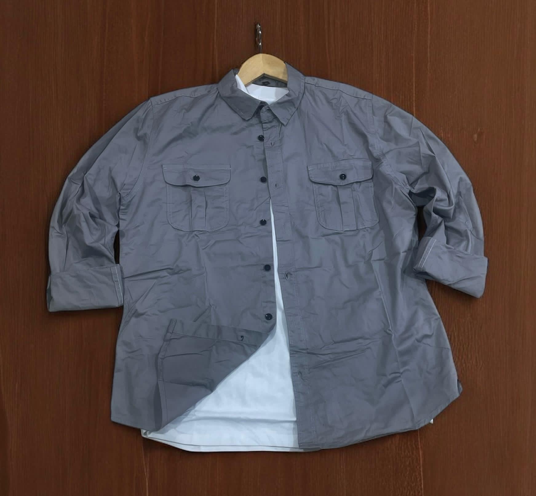 Chef Works Men's Two Pocket Shirt