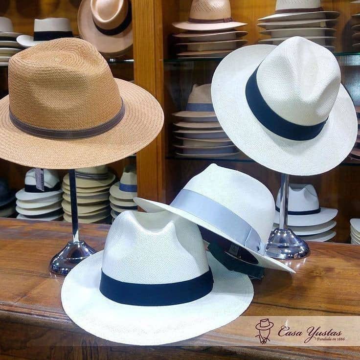 Genuine Montecristi Ecuador Panama Hat - 100% Handmade with TOQUILLA Straw White