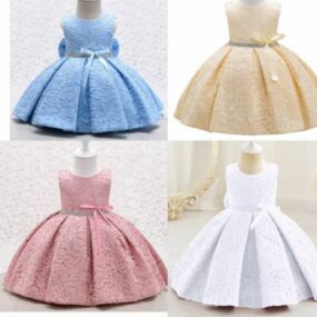New Arrival Summer Model Kids Girls Party dress